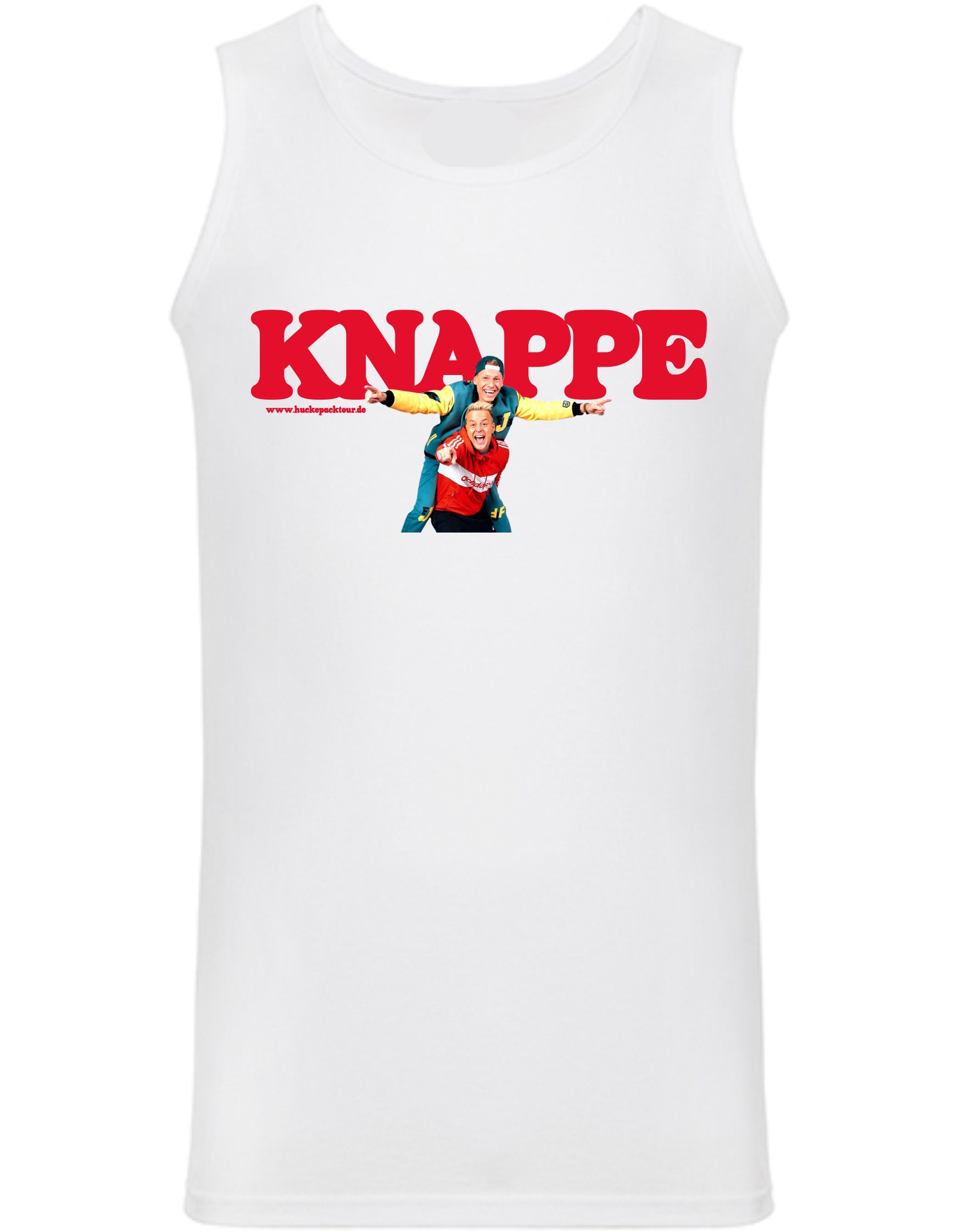 HUCKE PACK Athletic-Shirt Knappe