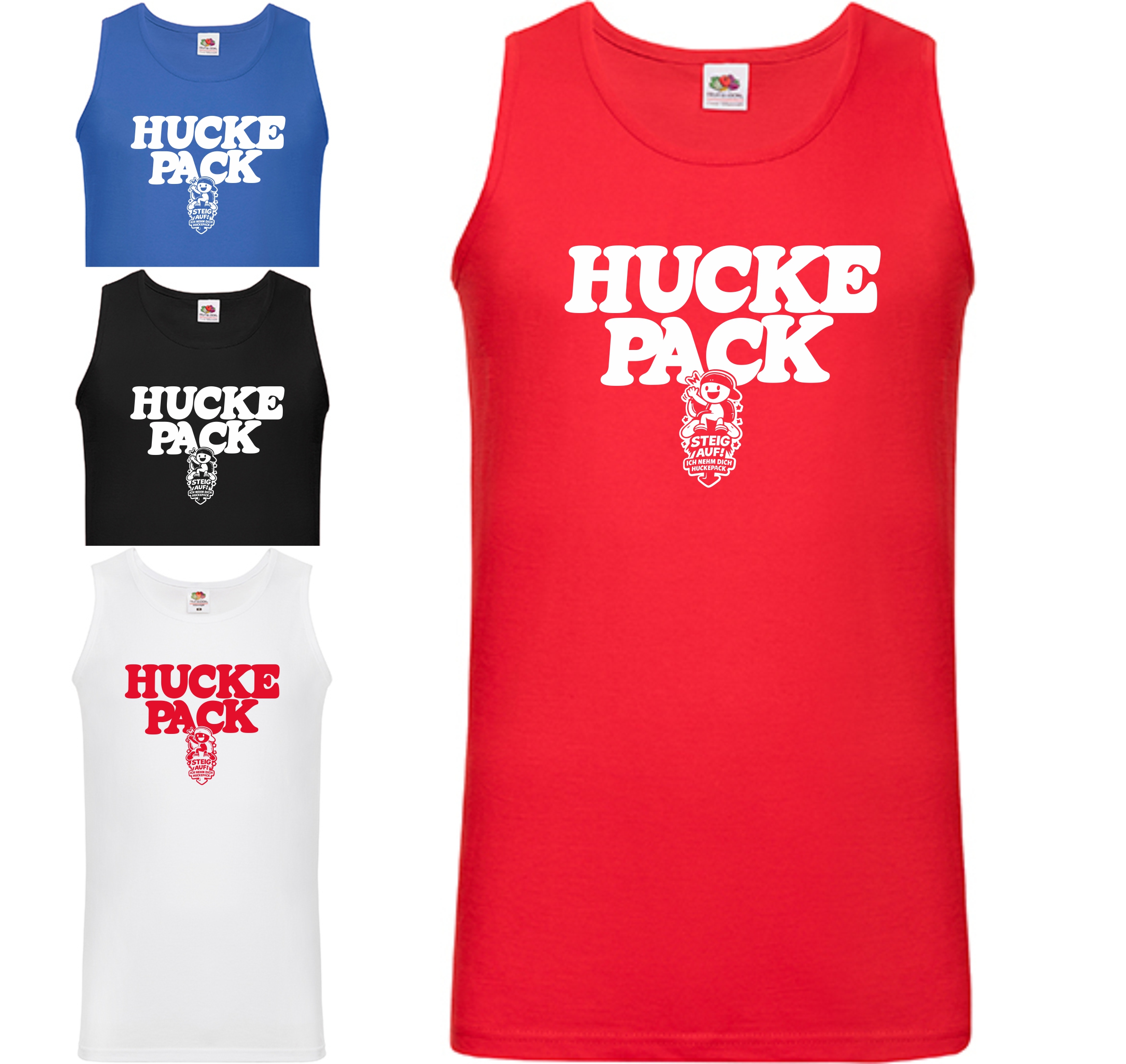 HUCKE PACK Athletic-Shirt