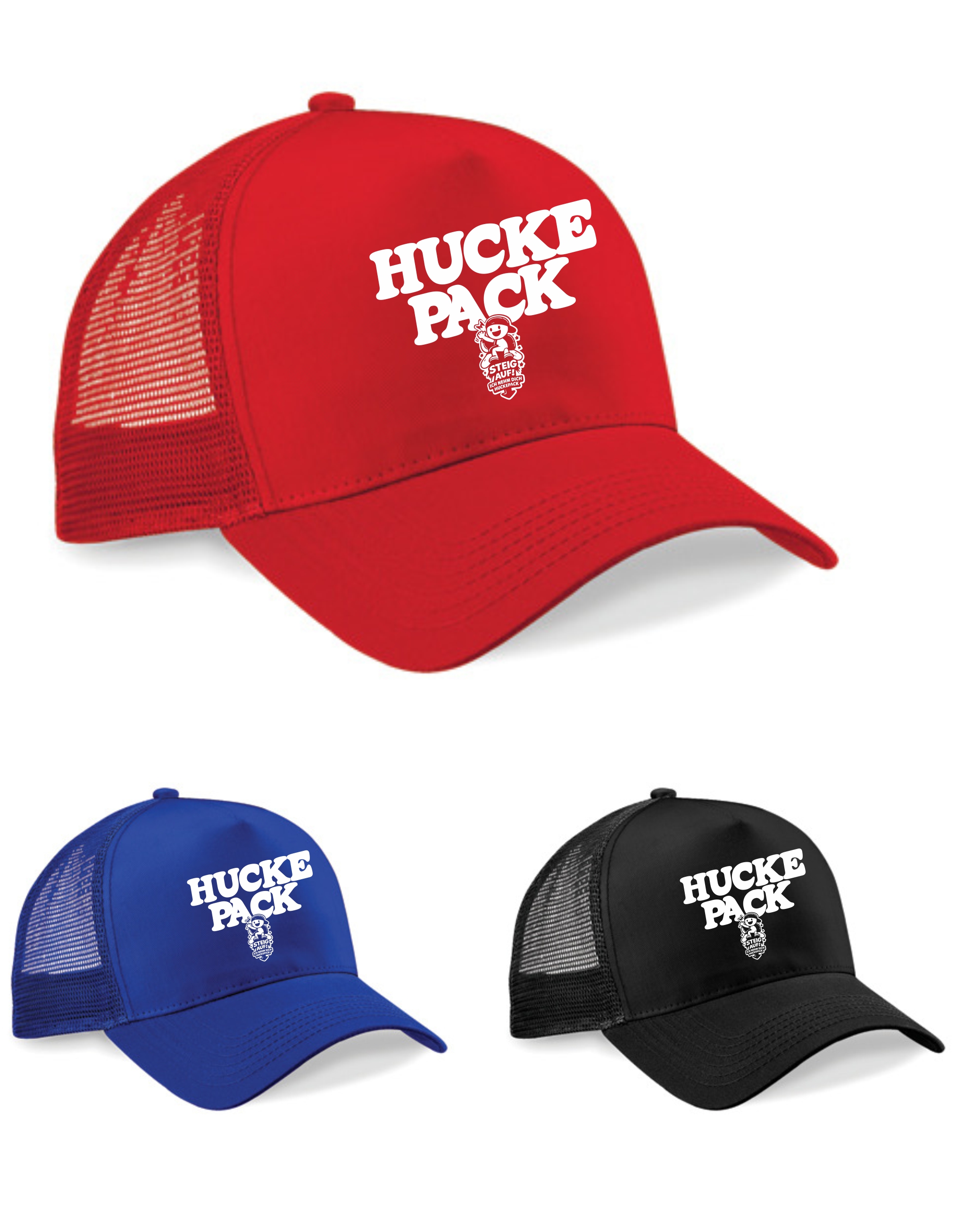 HUCKE PACK Trucker Cap